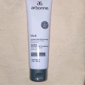 Arbonne Clarifying Charcoal Detox Mask 5 Oz NEW Sealed